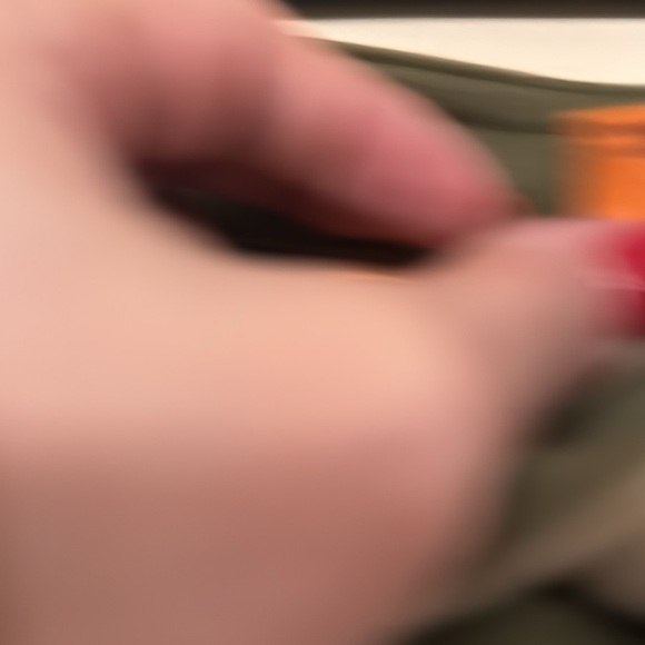 TORY BURCH vintage but like new army green skirt w/ gold buttons in Size 12 - Picture 8 of 13